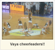 Vaya cheerleaders!!