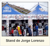 Stand de Jorge Lorenzo