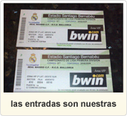 las entradas son nuestras