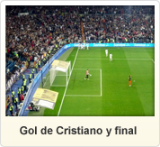 Gol de Cristiano y Final