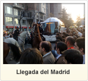 Llegada del Madrid