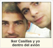 Iker Casillas y yo