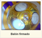 Balón firmado